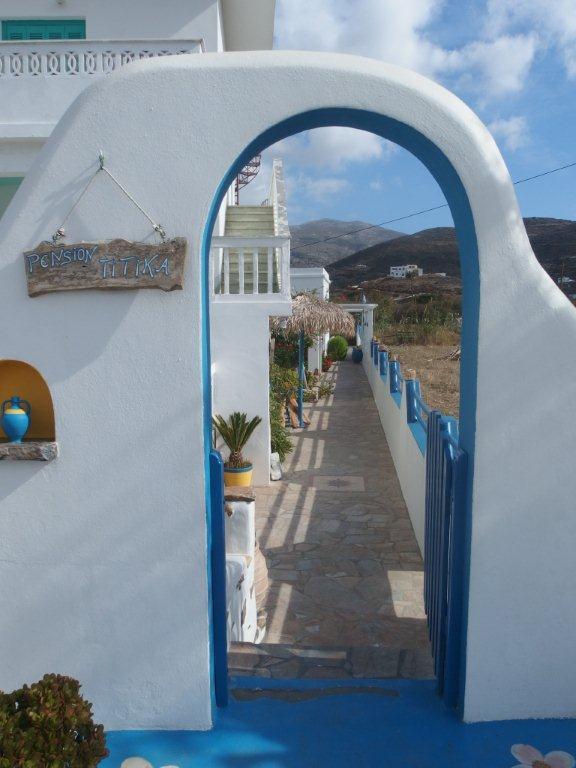 Pension Titika Katapola Exterior foto