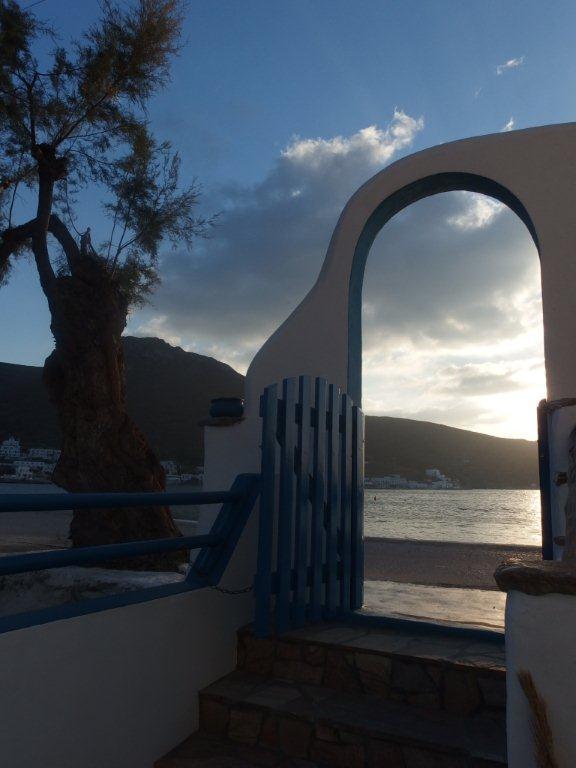 Pension Titika Katapola Exterior foto