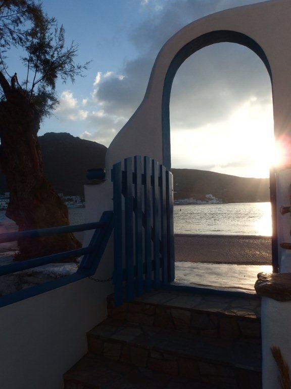 Pension Titika Katapola Exterior foto